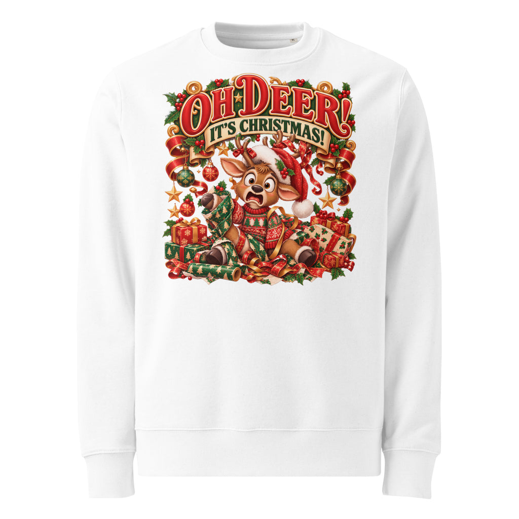Oh Deer It's Christmas Heavyweight Sweatshirt - Ricki Robin
