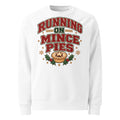Running on Mince Pies Christmas Heavyweight Sweatshirt - DB Running