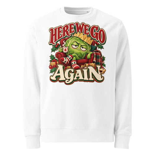Here We Go Again Christmas Heavyweight Sweatshirt - Ricki Robin