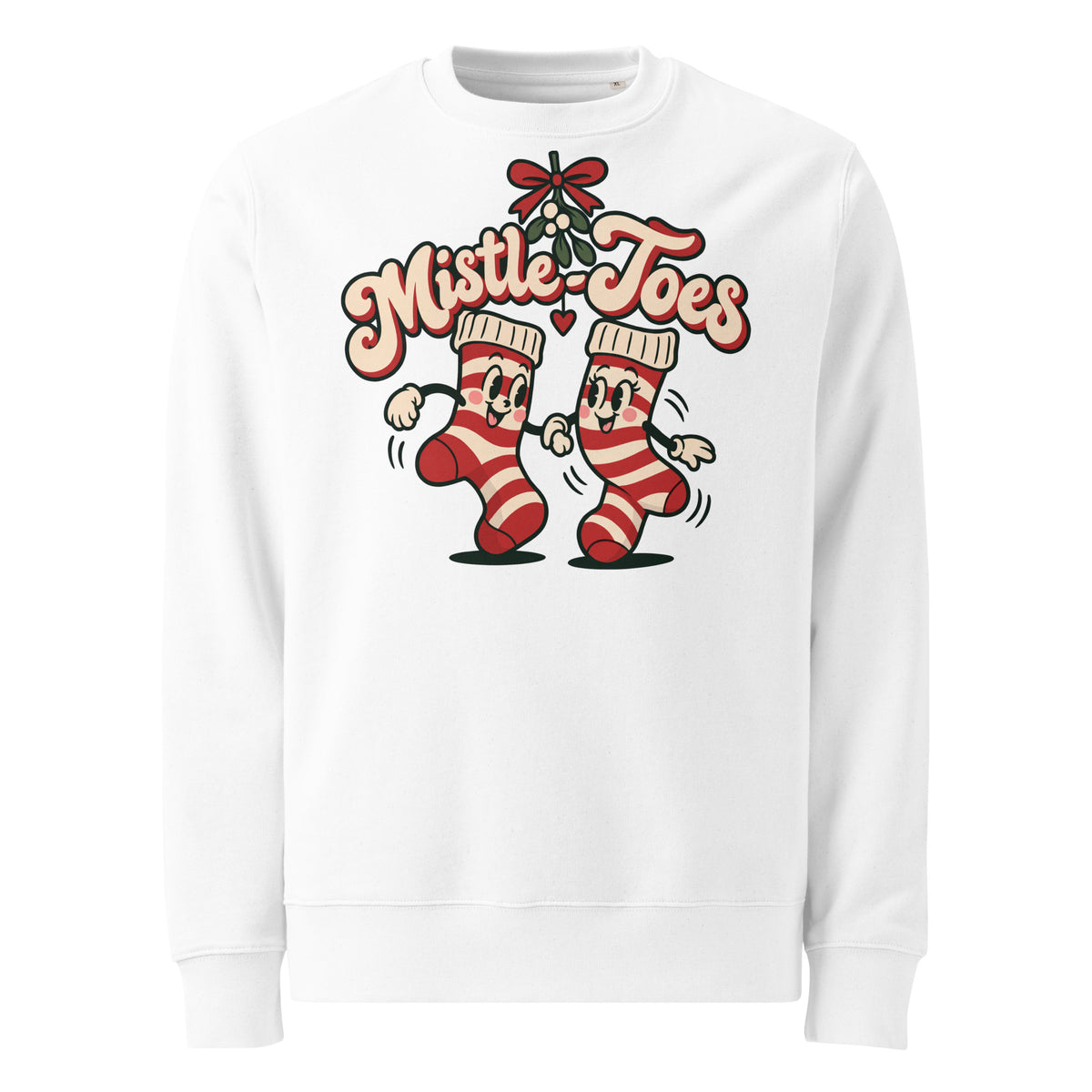Mistle-Toes Christmas Heavyweight Sweatshirt - Ricki Robin
