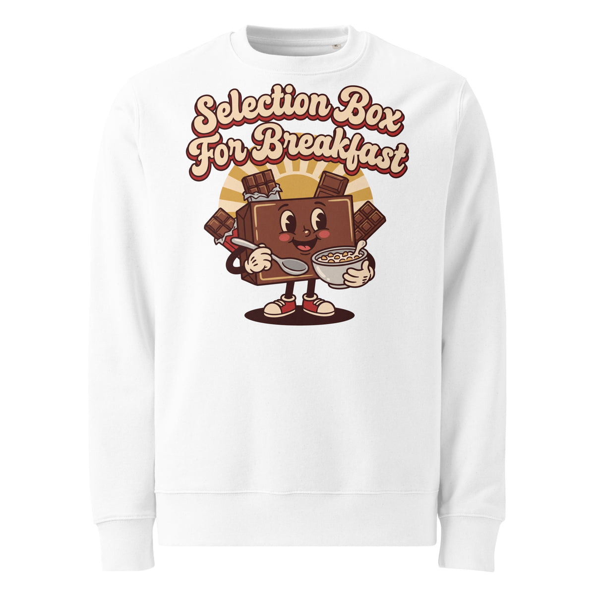 Selection Box For Breakfast Christmas Heavyweight Sweatshirt - Ricki Robin