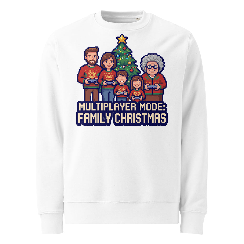 Multiplayer Mode: Family Christmas Heavyweight Sweatshirt - Ricki Robin