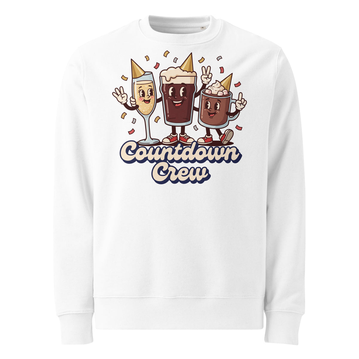 Countdown Crew New Year Heavyweight Sweatshirt - Ricki Robin