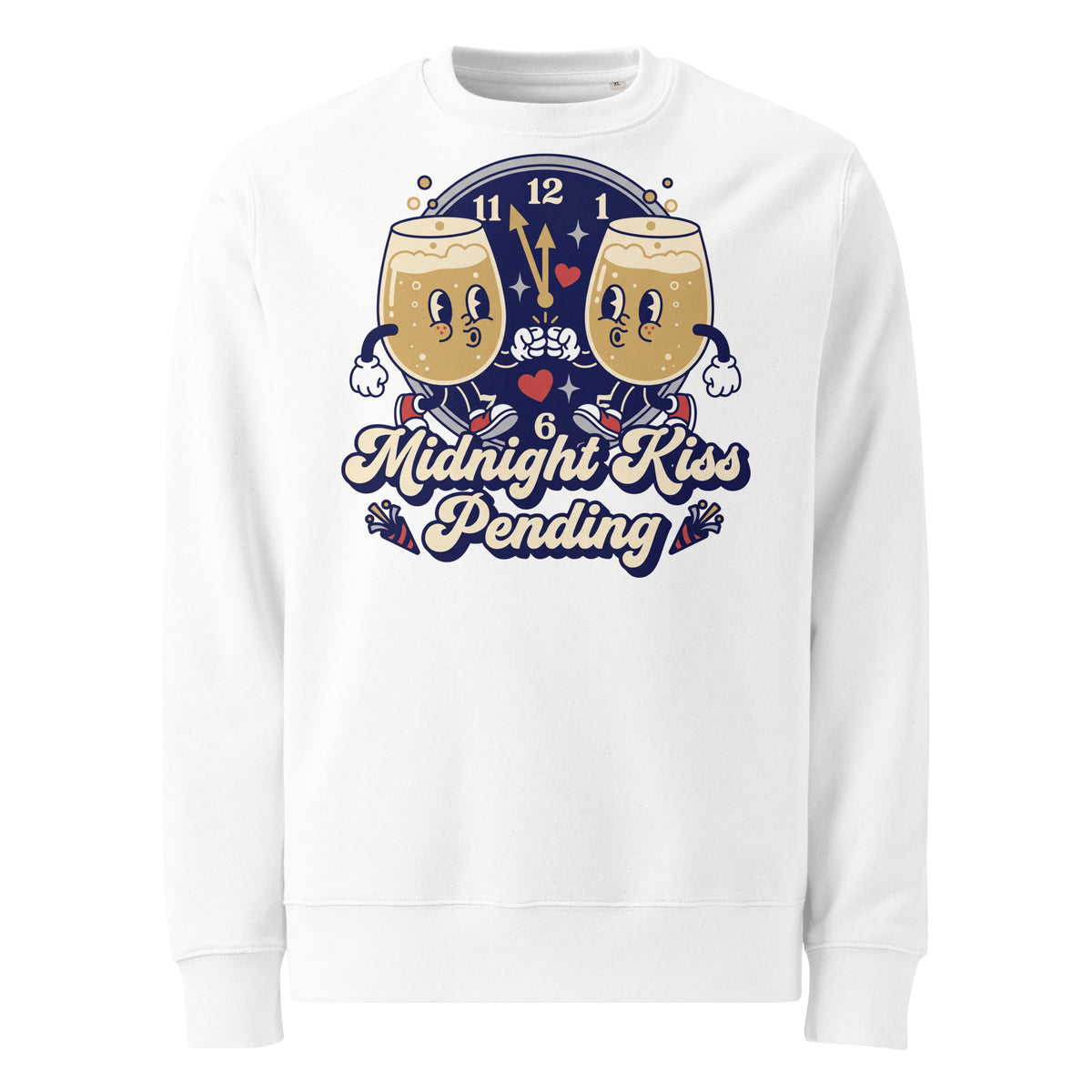 Midnight Kiss Pending New Year Heavyweight Sweatshirt - Ricki Robin