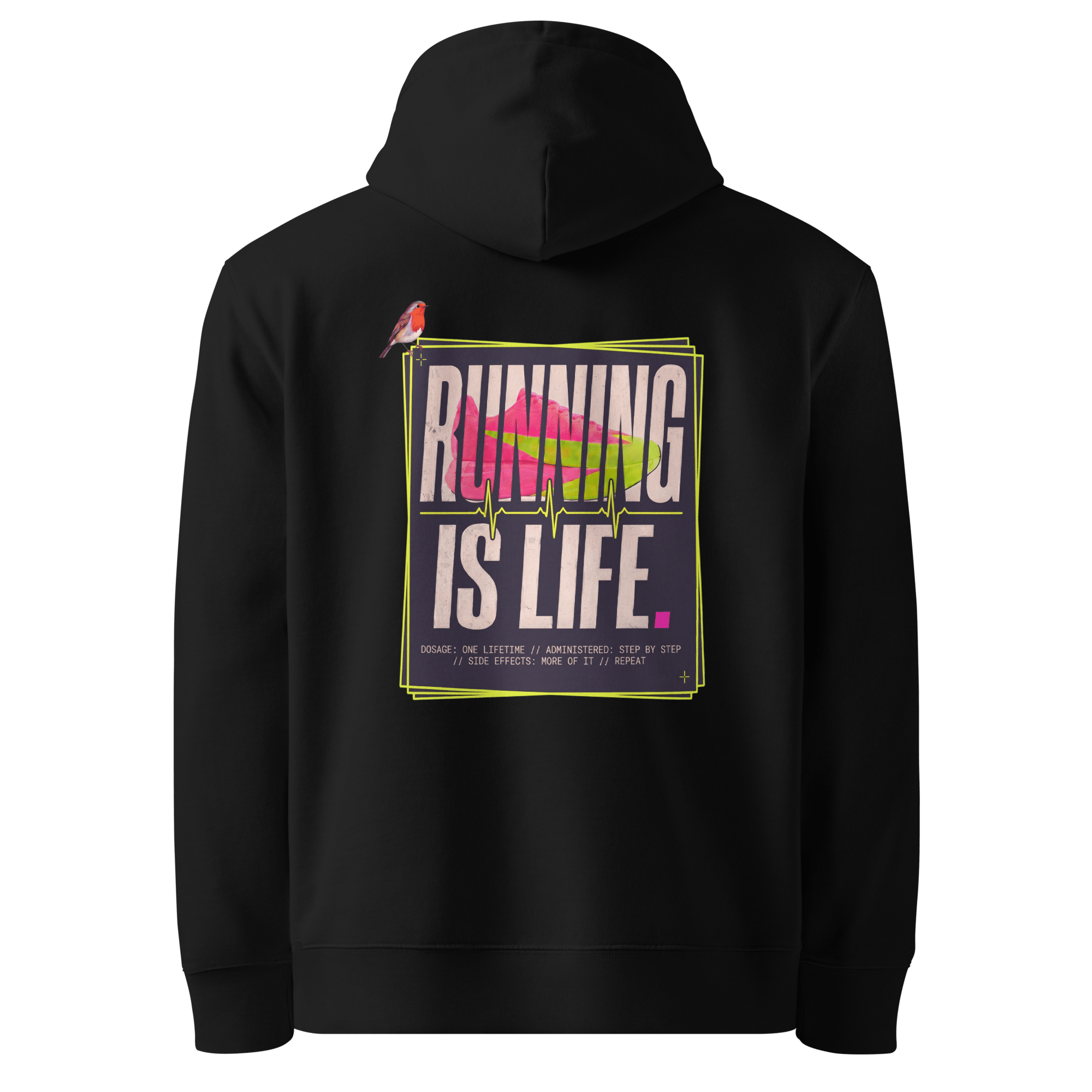 Running Is Life – Hoodie – DB Running