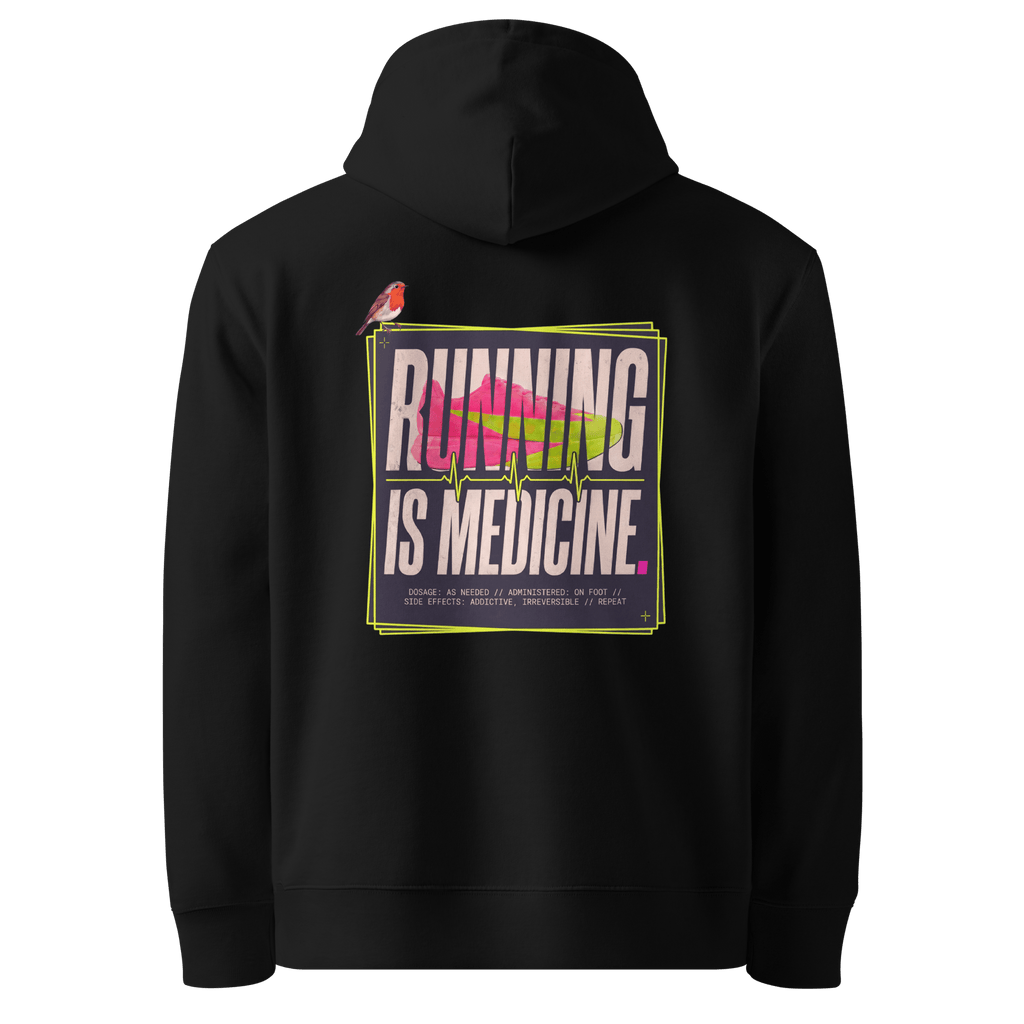Running Is Medicine – Hoodie – DB Running