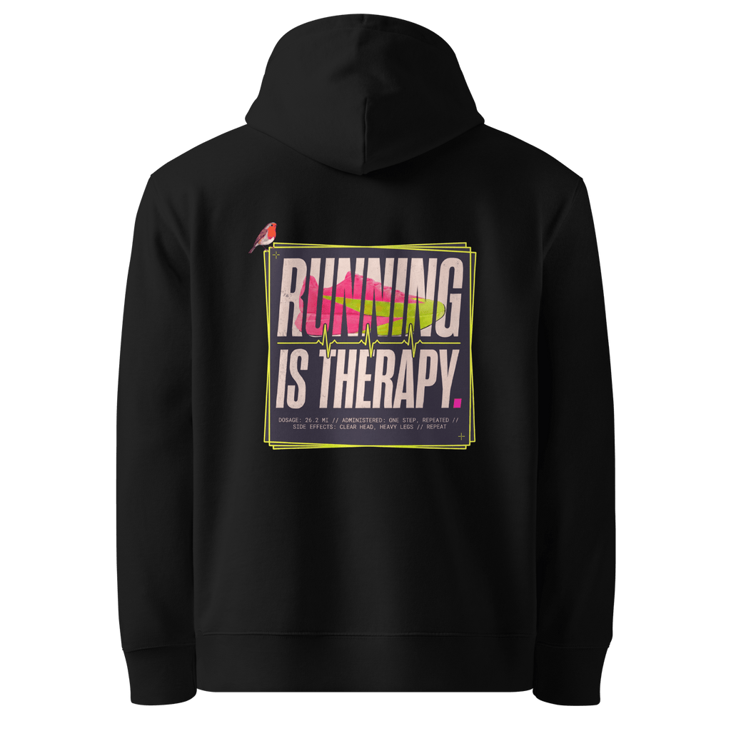 Running Is Therapy – Hoodie – DB Running