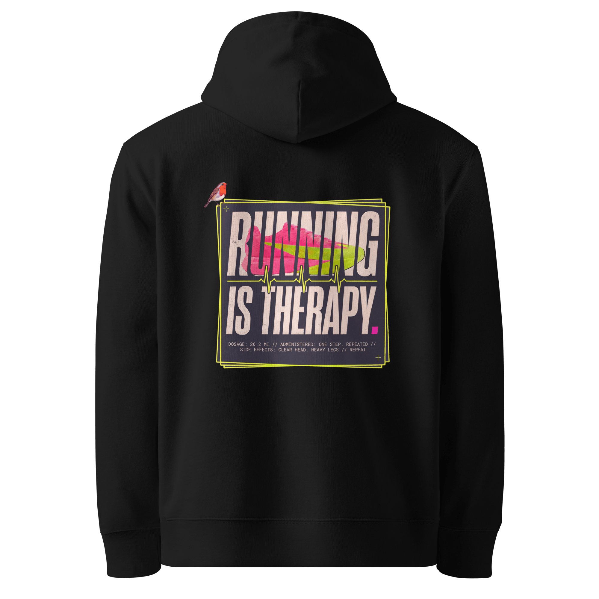 Running Is Therapy – Hoodie – DB Running
