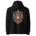 Arched Shield Hoodie - Abstract Robin
