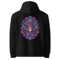 Peacock Mandala Hoodie - Abstract Robin