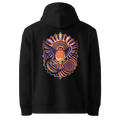 Gilded Medallion Hoodie - Abstract Robin