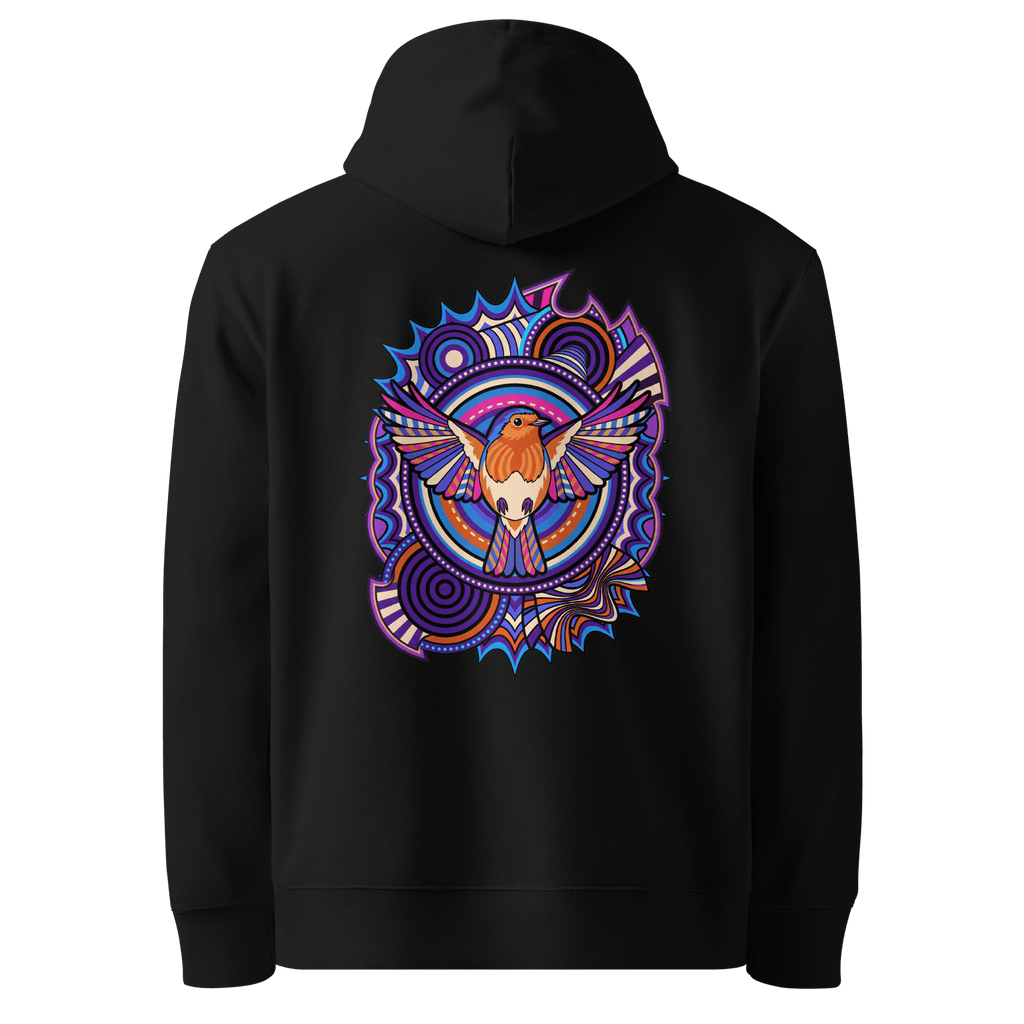 Orbit Portal Hoodie - Abstract Robin