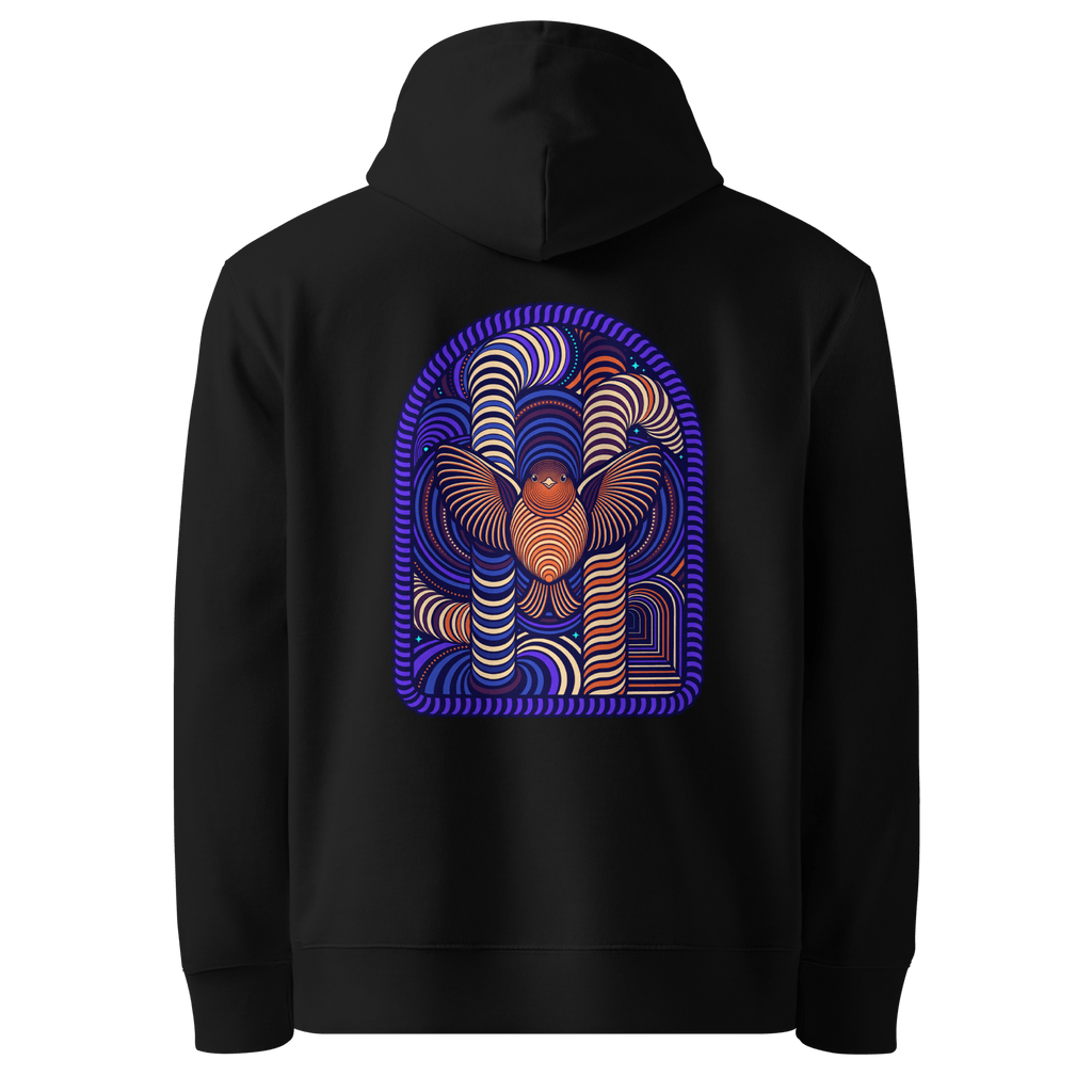 Deco Arch Hoodie - Abstract Robin