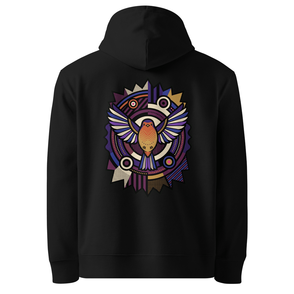 Atomic Deco Hoodie - Abstract Robin