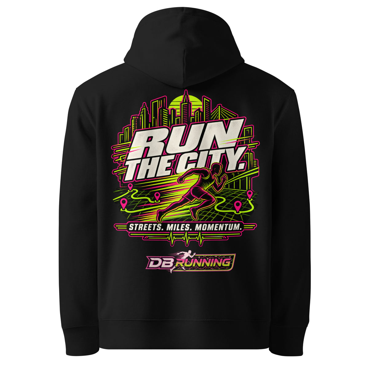 Run the City Male - Hoodie - DB Running