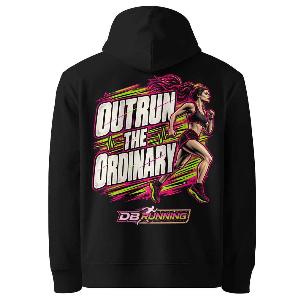 Outrun the Ordinary Female - Hoodie - DB Running