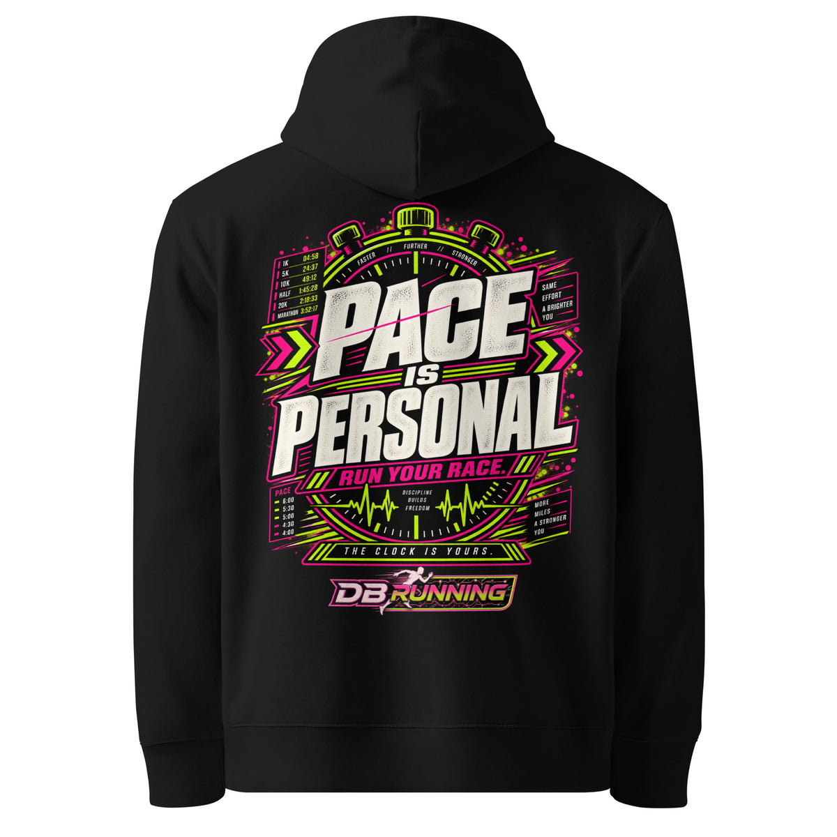 Pace is Personal - Hoodie - DB Running