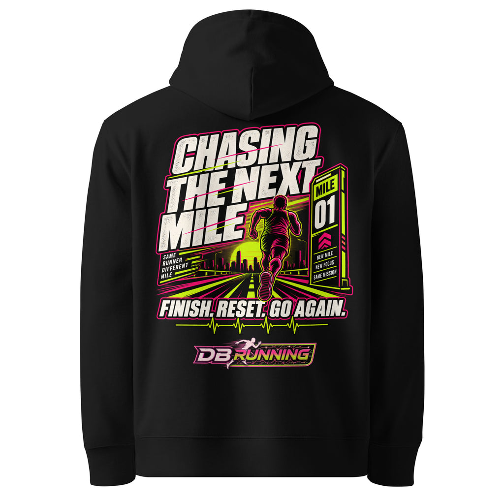 Chasing the Next Mile Male - Hoodie - DB Running