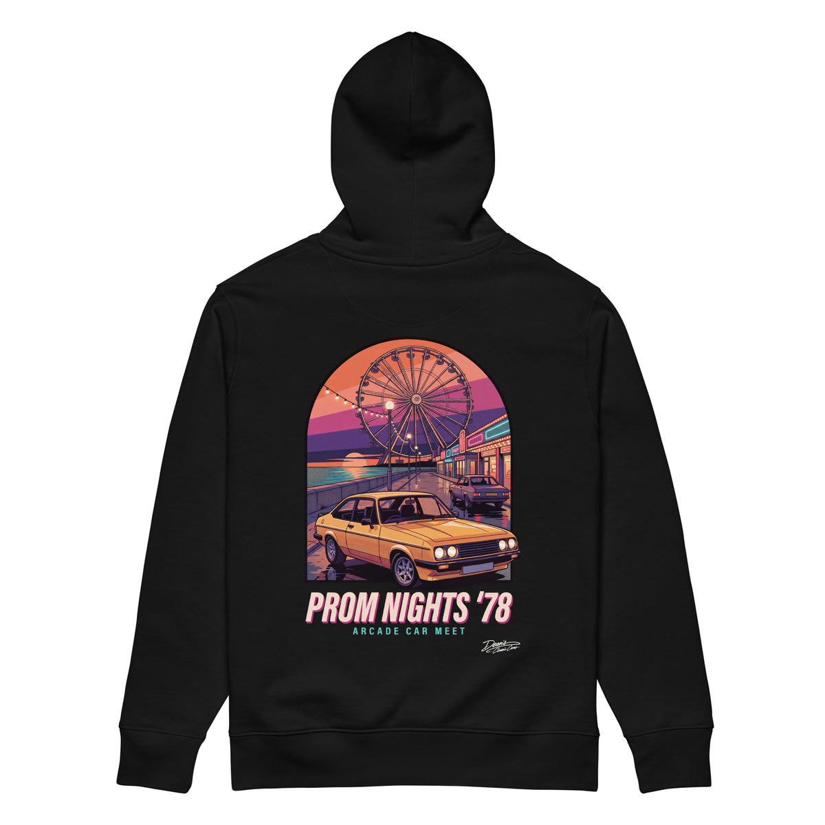 Escort RS2000 Prom Nights Hoodie - Dean's Classic Cars