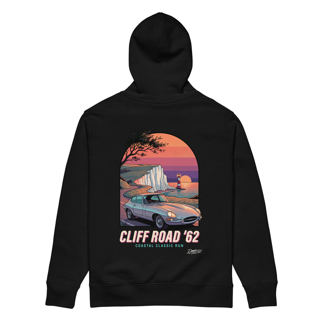E Type Cliff Road Hoodie - Dean's Classic Cars