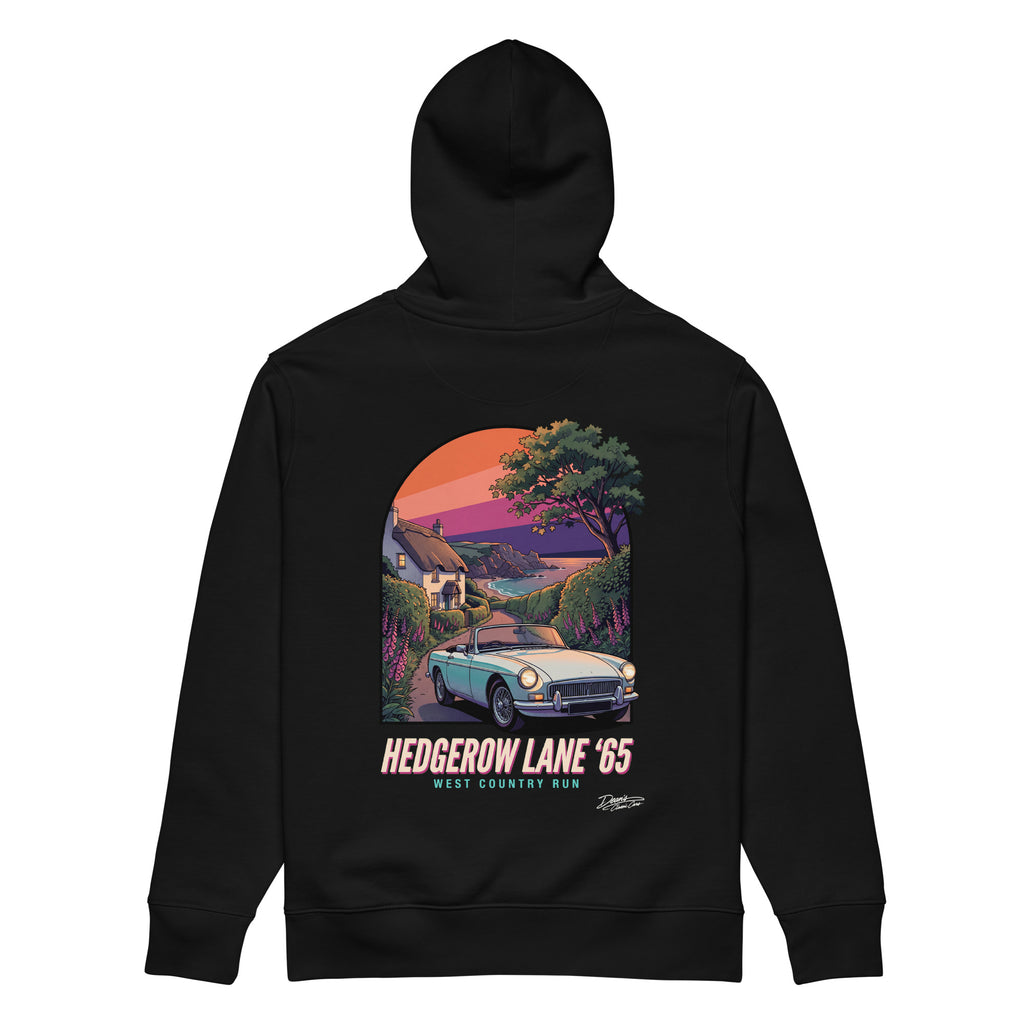 MGB Roadster Hedgerow Lane Hoodie - Dean's Classic Cars