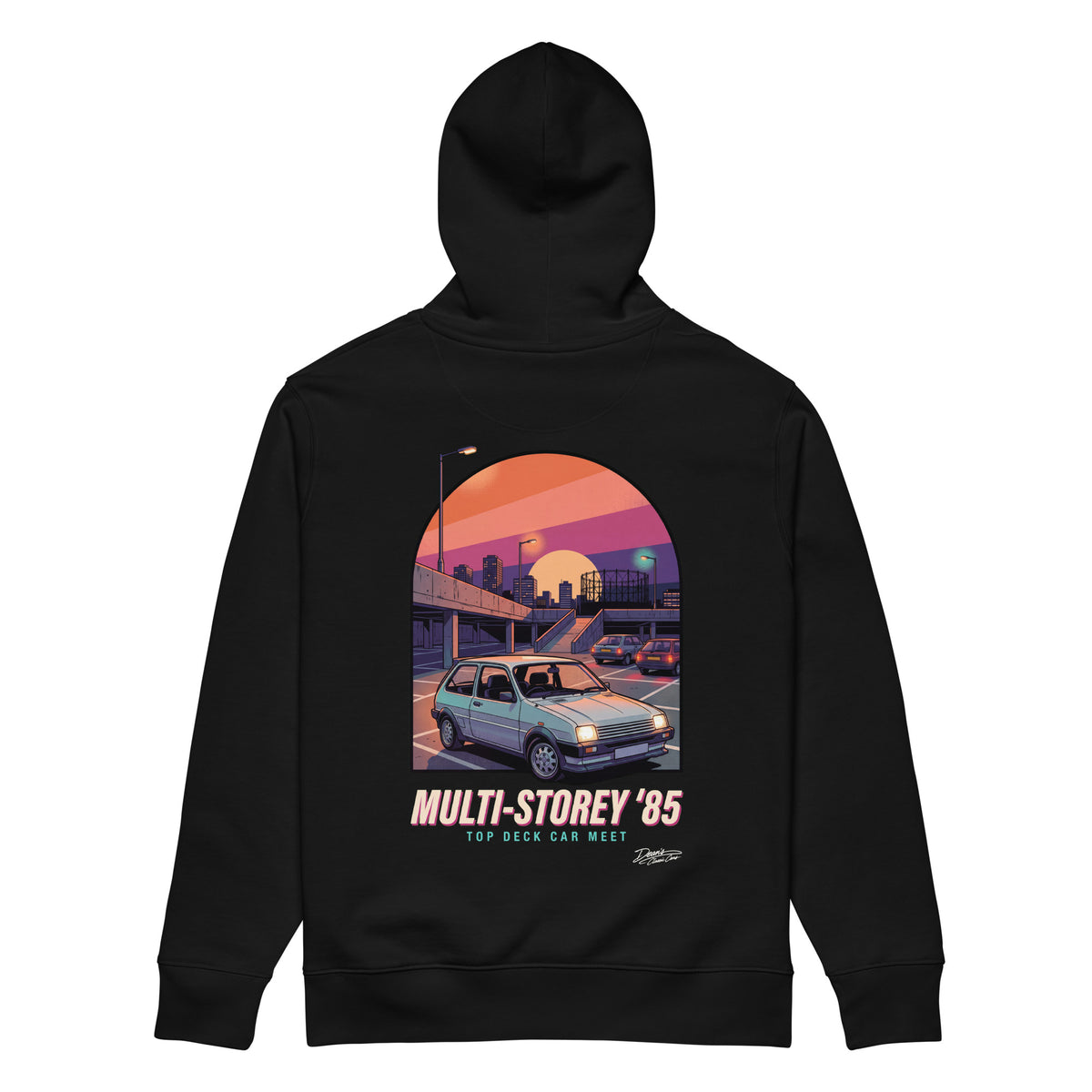 Metro Turbo Top Deck Hoodie - Dean's Classic Cars