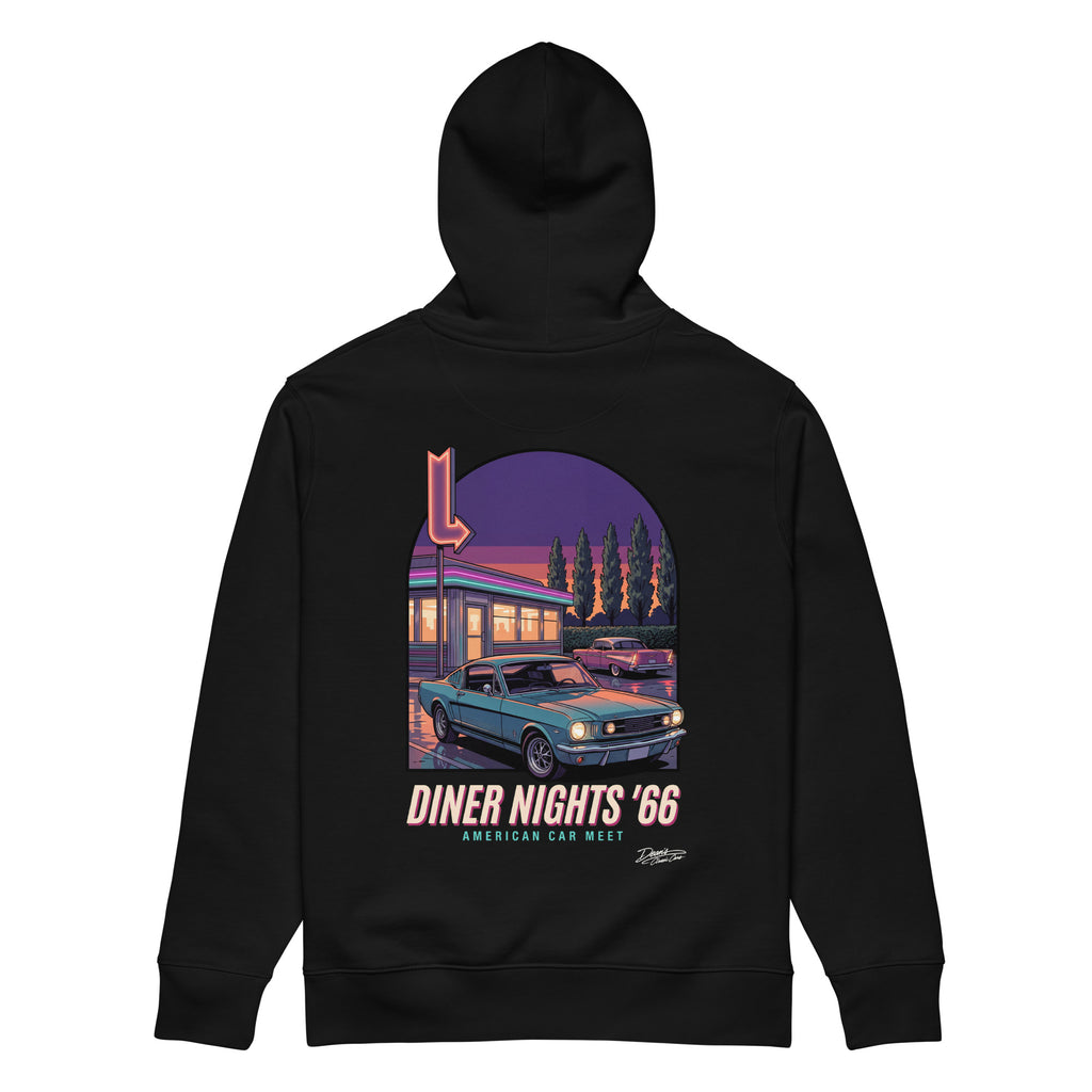 Mustang GT Diner Nights Hoodie - Dean's Classic Cars