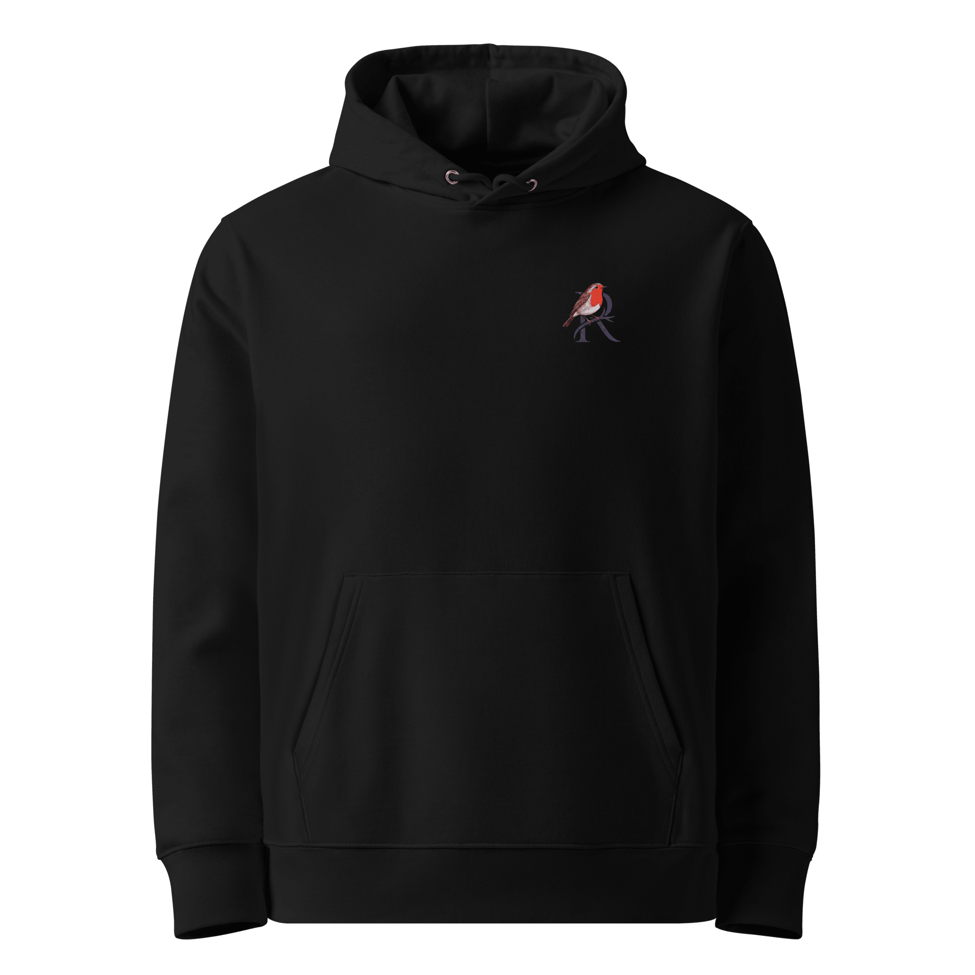 Arched Shield Hoodie - Abstract Robin