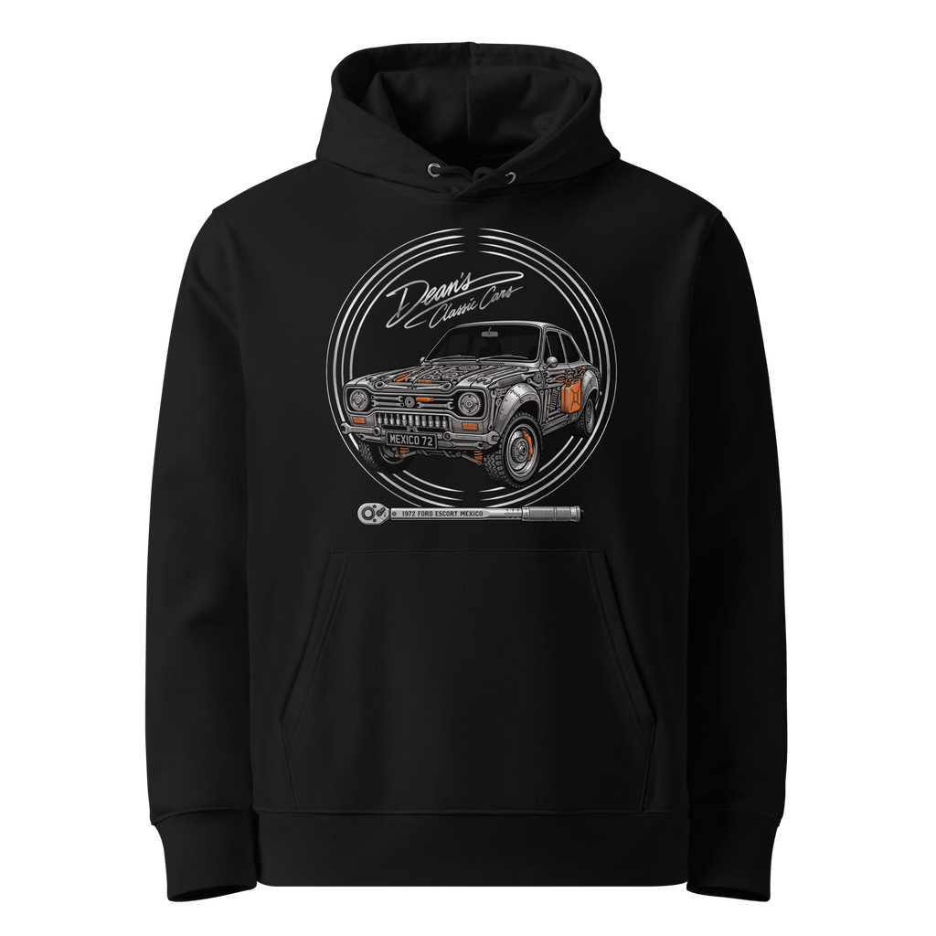 Escort Mexico Rally Forged Hoodie - Dean's Classic Cars