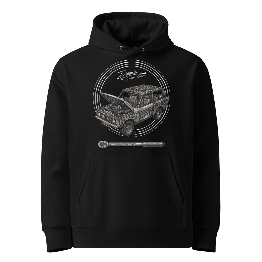 Range Rover Roof Rack Hoodie - Dean's Classic Cars