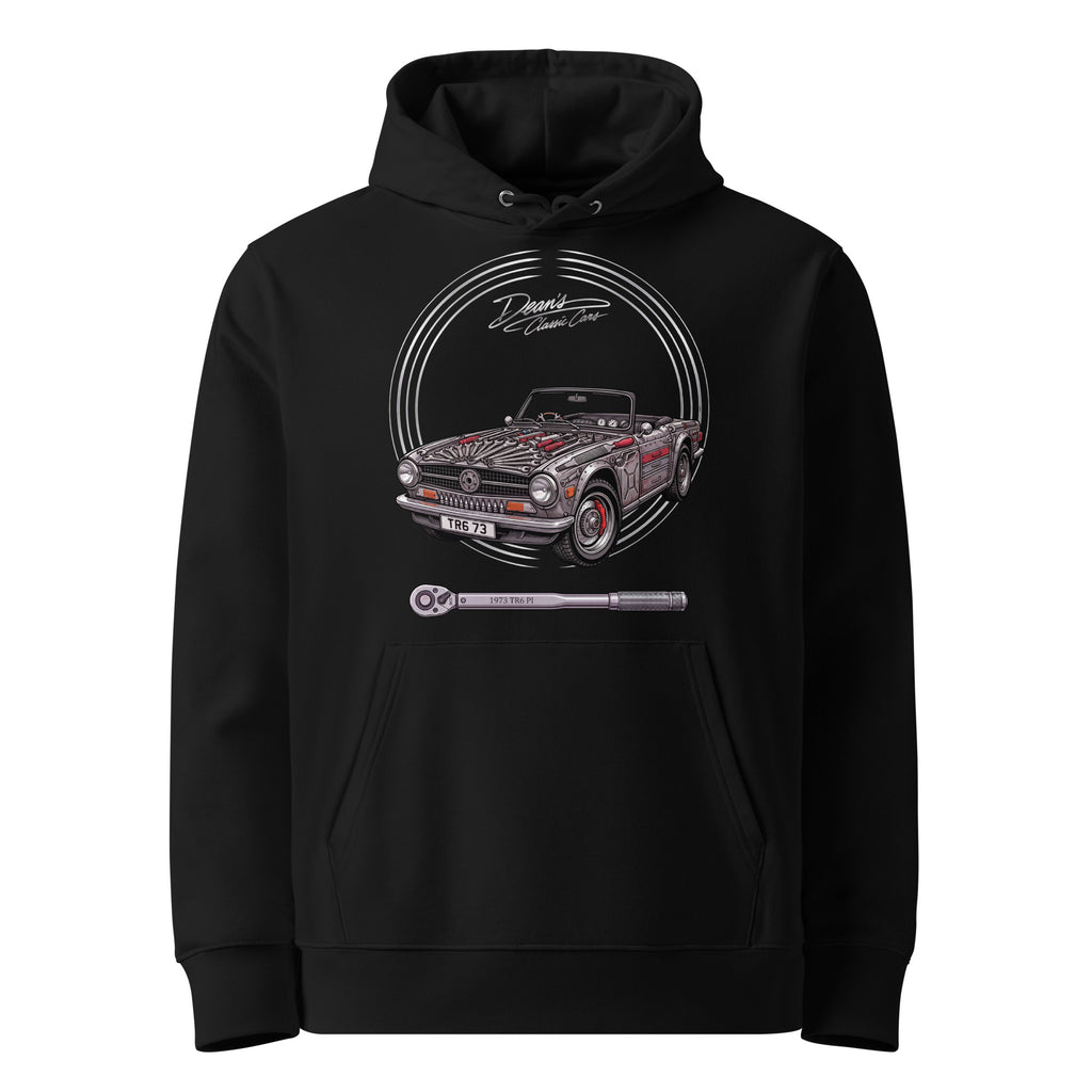 TR6 PI Spark Plug Hoodie - Dean's Classic Cars