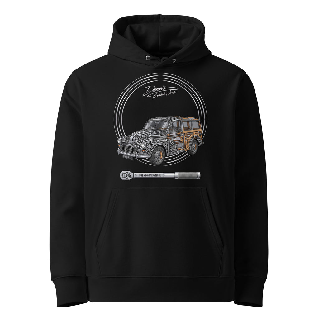 Minor Traveller Timber Tools Hoodie - Dean's Classic Cars