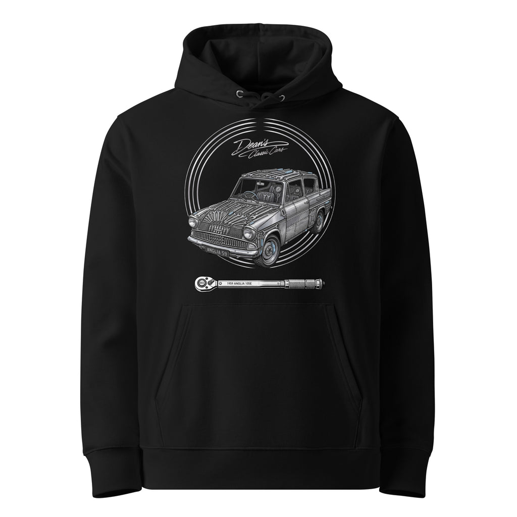 Anglia 105E Spanner Fan Hoodie - Dean's Classic Cars