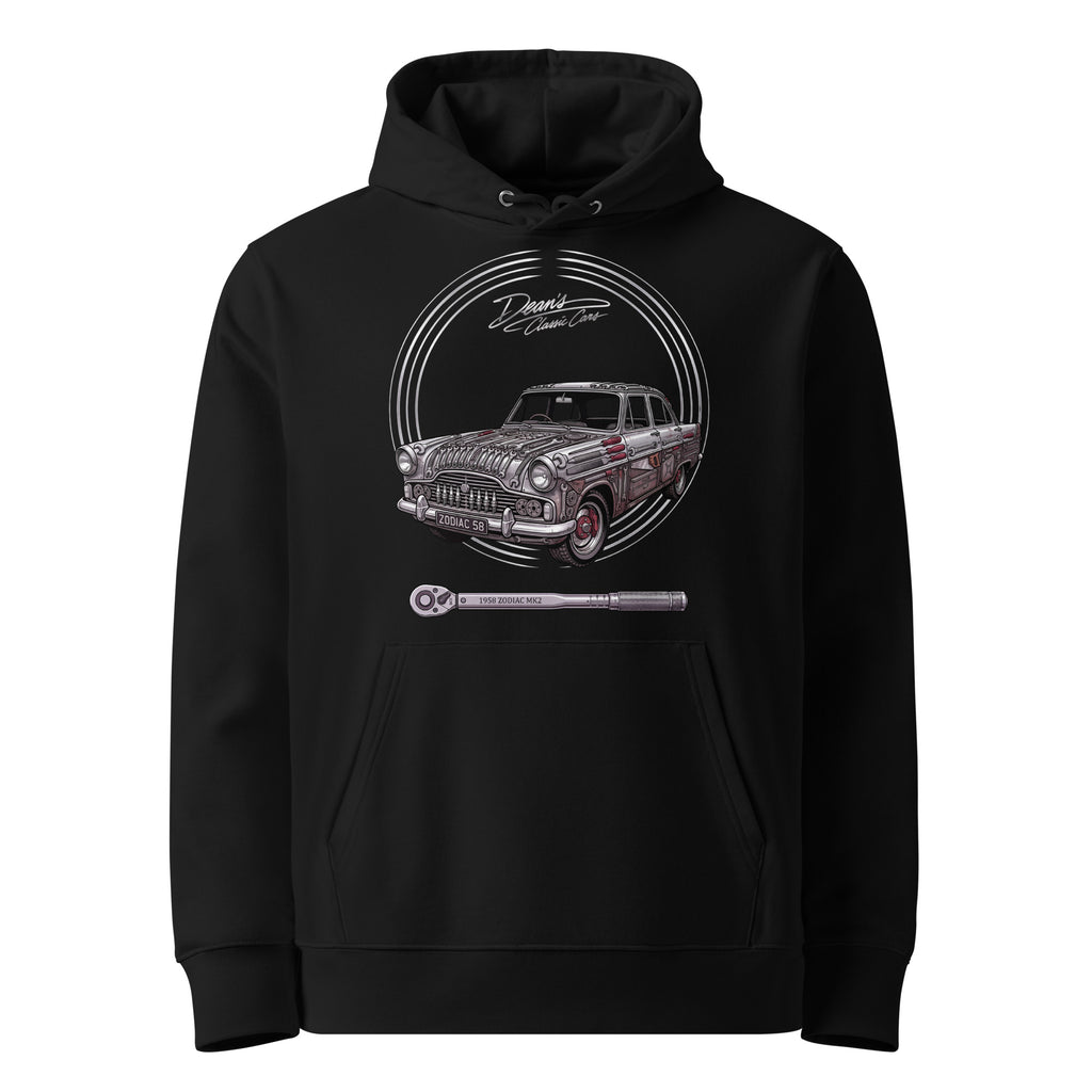 Zodiac Mk2 Plug Grille Hoodie - Dean's Classic Cars
