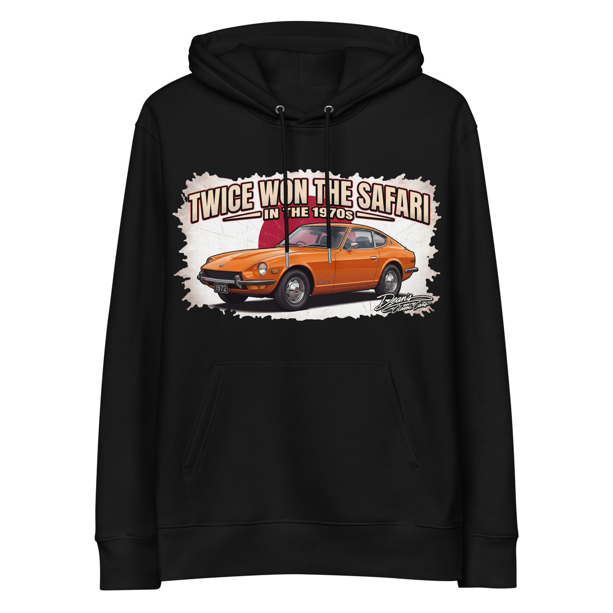 240Z Straight Six Coupe Hoodie - Dean's Classic Cars