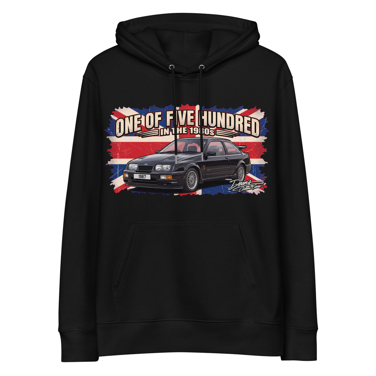 Sierra RS500 Whale Tail Hoodie - Dean's Classic Cars