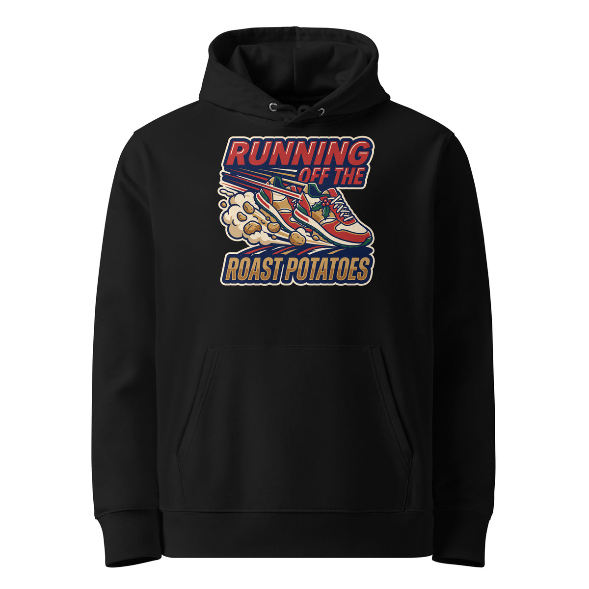 Running Off The Roast Potatoes Christmas Hoodie - Ricki Robin