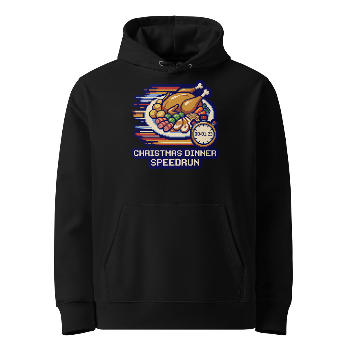 Christmas Dinner Speedrun Hoodie - Ricki Robin