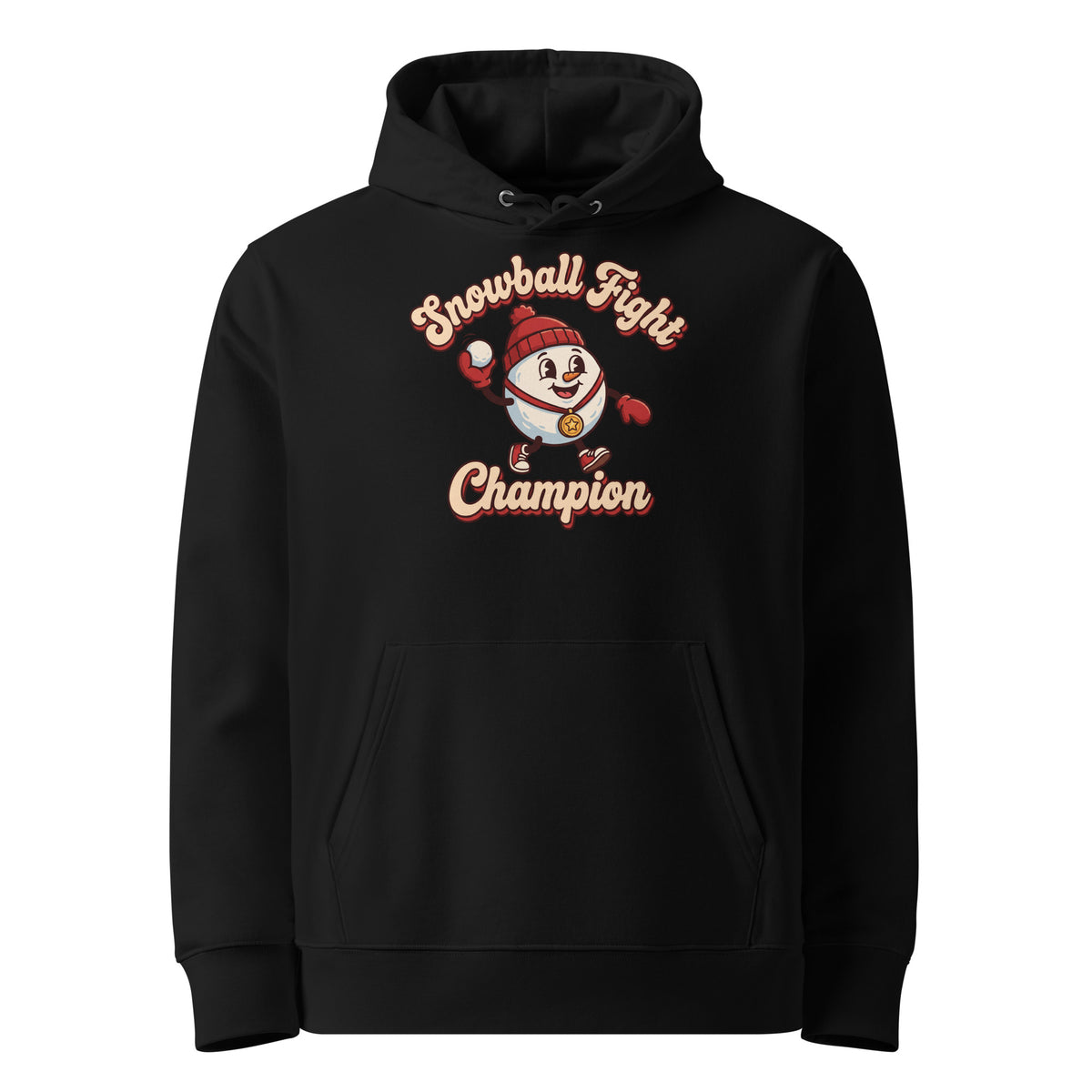 Snowball Fight Champion Christmas Hoodie - Ricki Robin