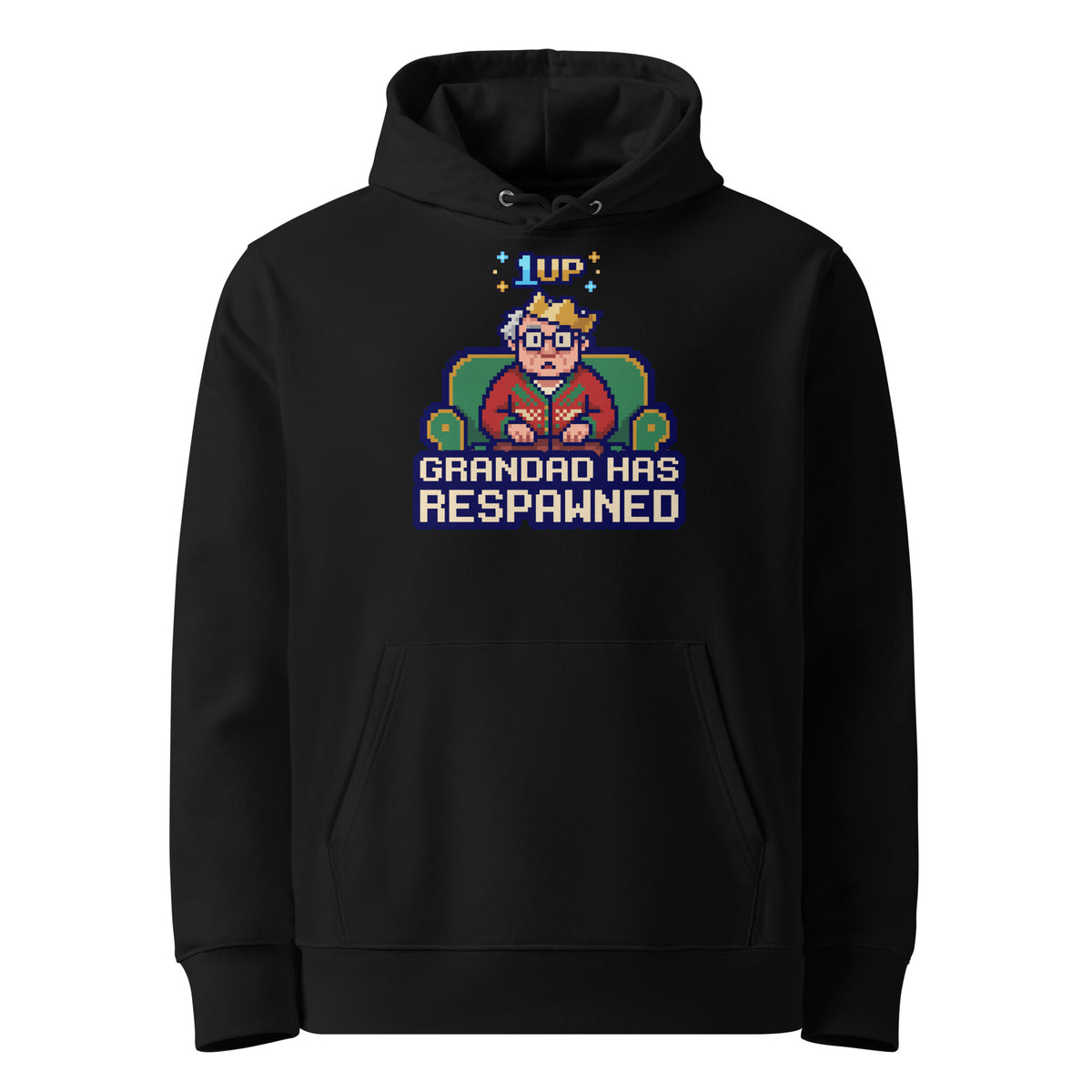 Grandad Has Respawned Christmas Hoodie - Ricki Robin