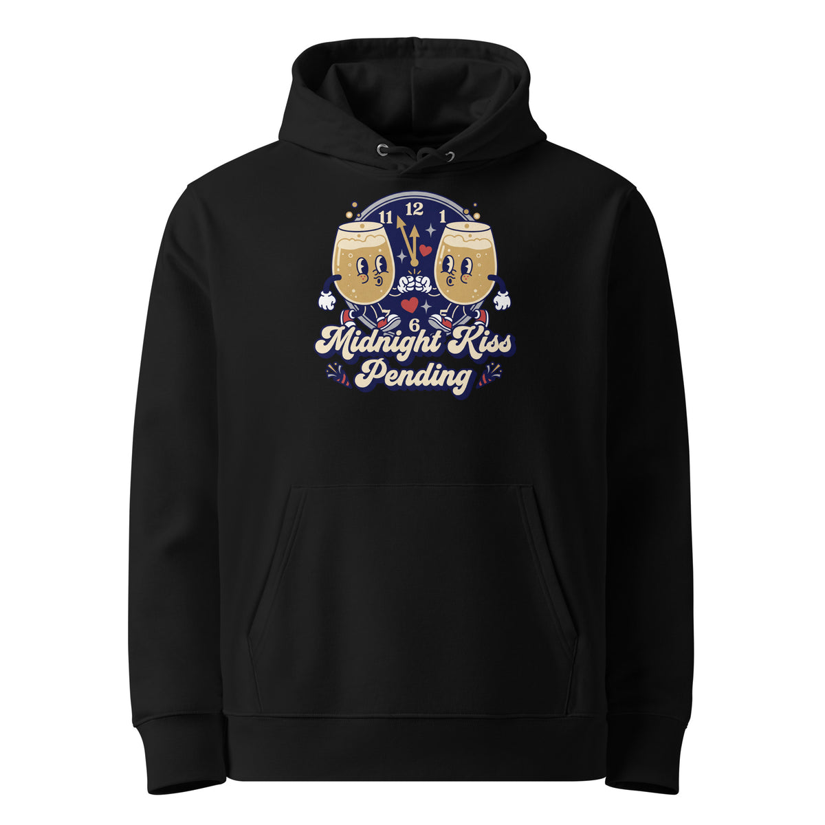 Midnight Kiss Pending New Year Hoodie - Ricki Robin