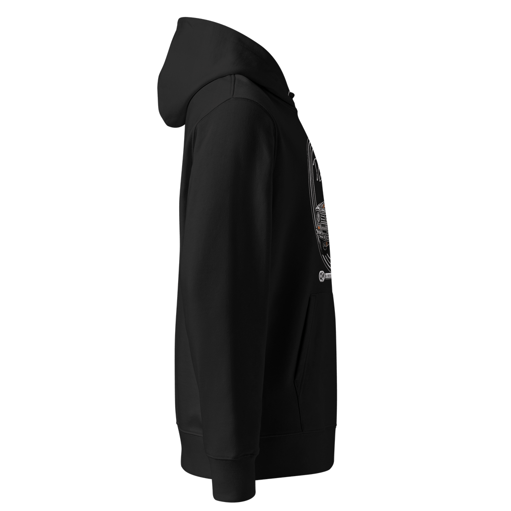 Escort Mexico Rally Forged Hoodie - Dean's Classic Cars