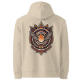 Arched Shield Hoodie - Abstract Robin