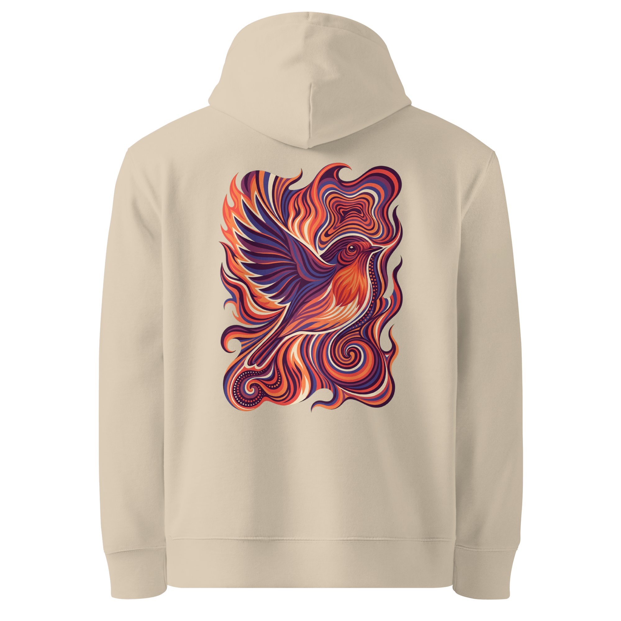 Phoenix Flight Hoodie - Abstract Robin