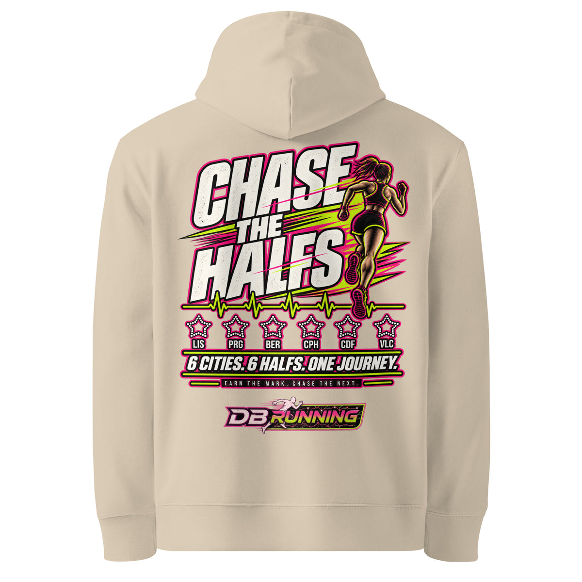 Chase the Halfs Female - Hoodie - DB Running