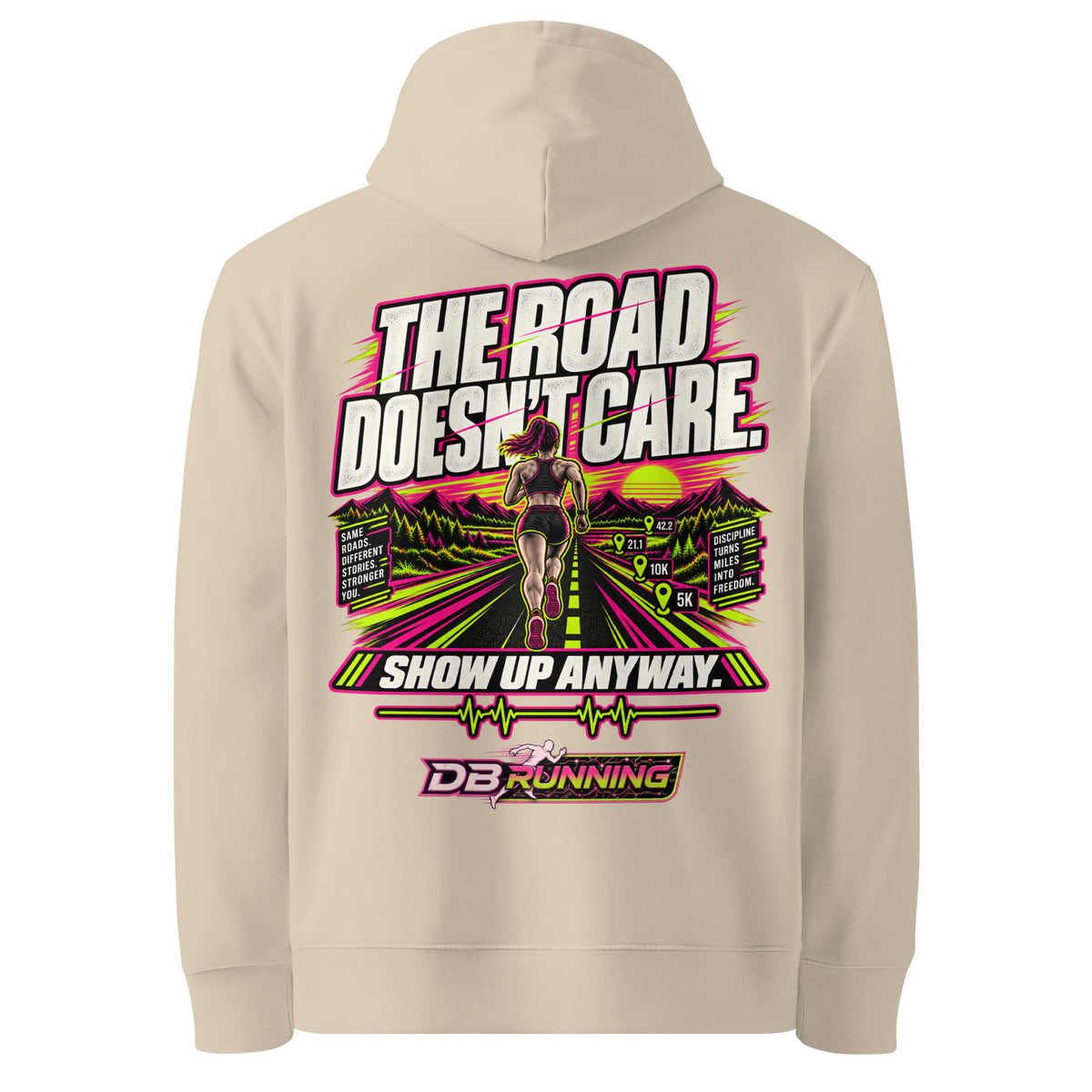 The Road Female - Hoodie - DB Running