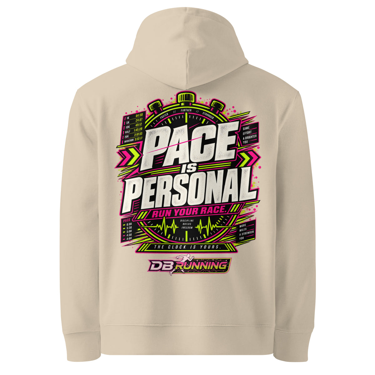 Pace is Personal - Hoodie - DB Running