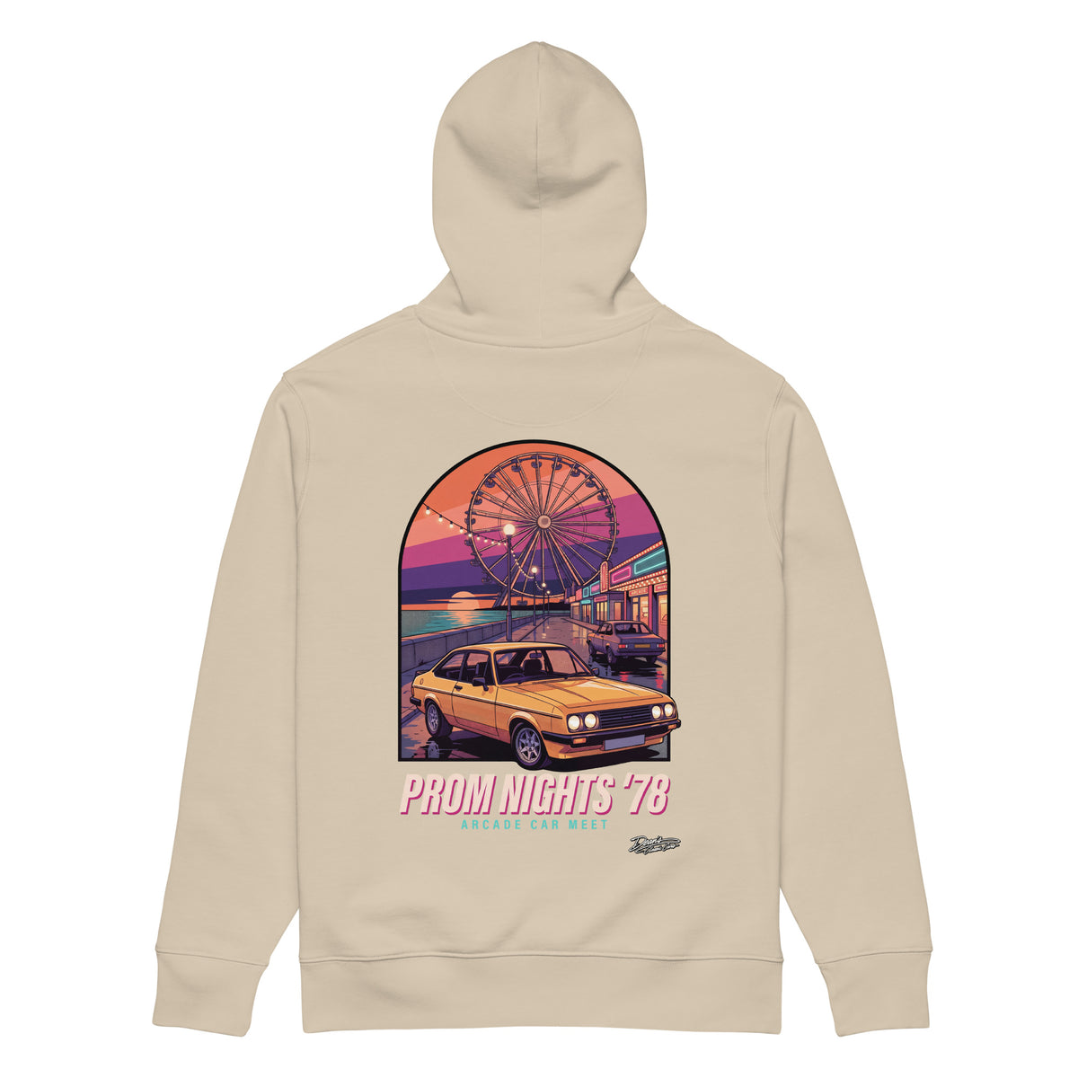 Escort RS2000 Prom Nights Hoodie - Dean's Classic Cars