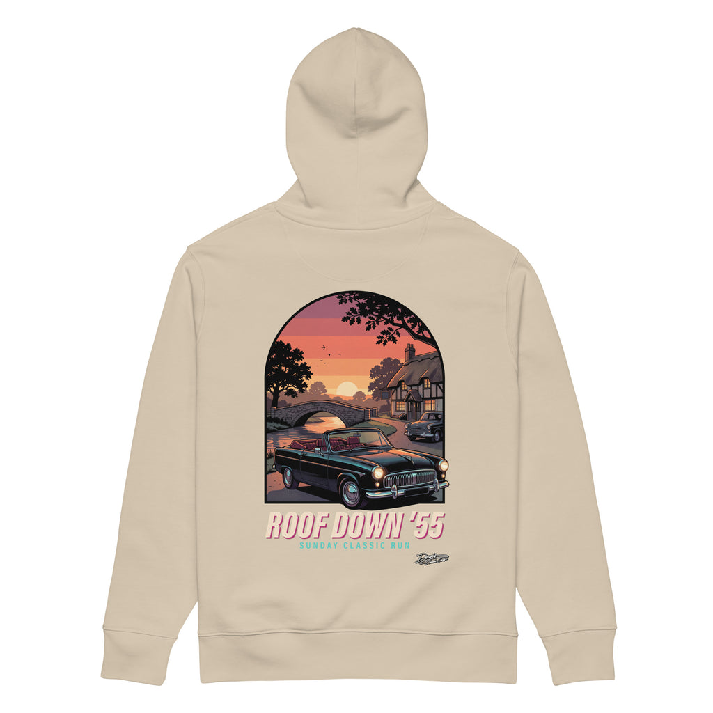 Consul Convertible Roof Down Hoodie - Dean's Classic Cars