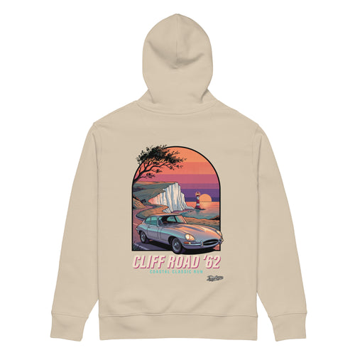 E Type Cliff Road Hoodie - Dean's Classic Cars